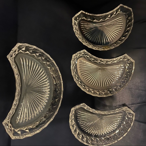 Val St. Lambert Crystal Plates (4) - Picture 6 of 10